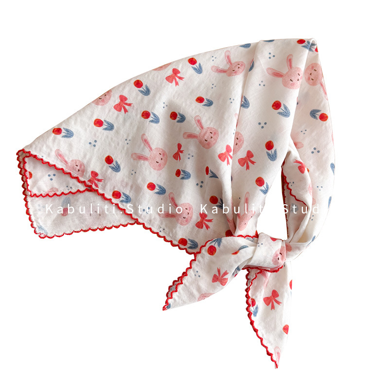 وشاح مربع من القطن والكتان 58  - مراجعة Face Scarf Mask وسعره