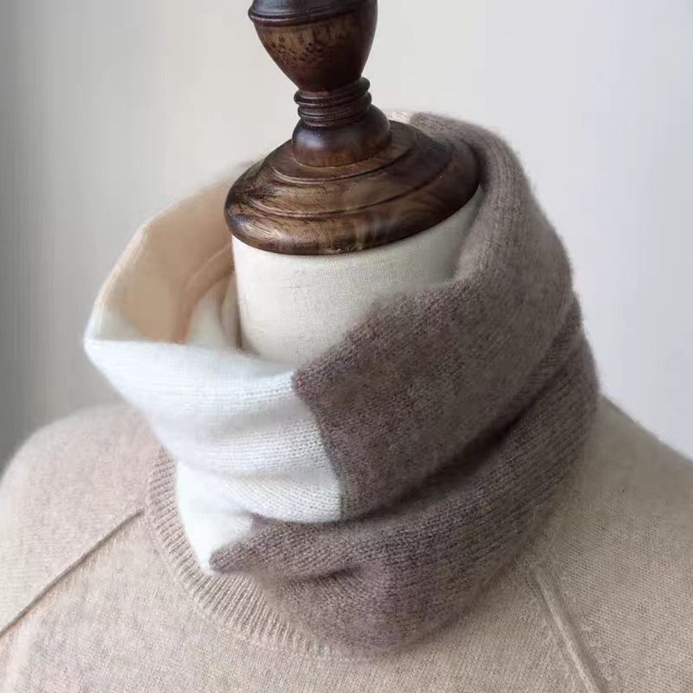 وشاح إنفينيتي ناعم متعدد الألو - مراجعة Infinity Scarf Knit وسعره
