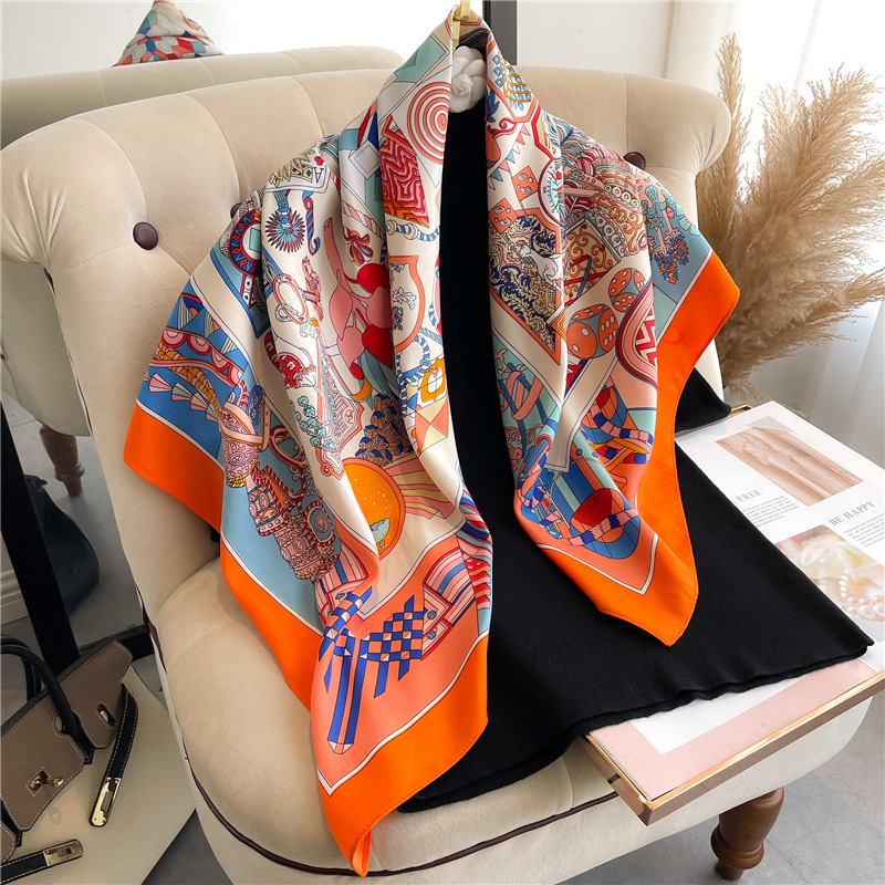 وشاح حريري مربع جديد لعام 2026 - مراجعة Scarf Silk Square وسعره