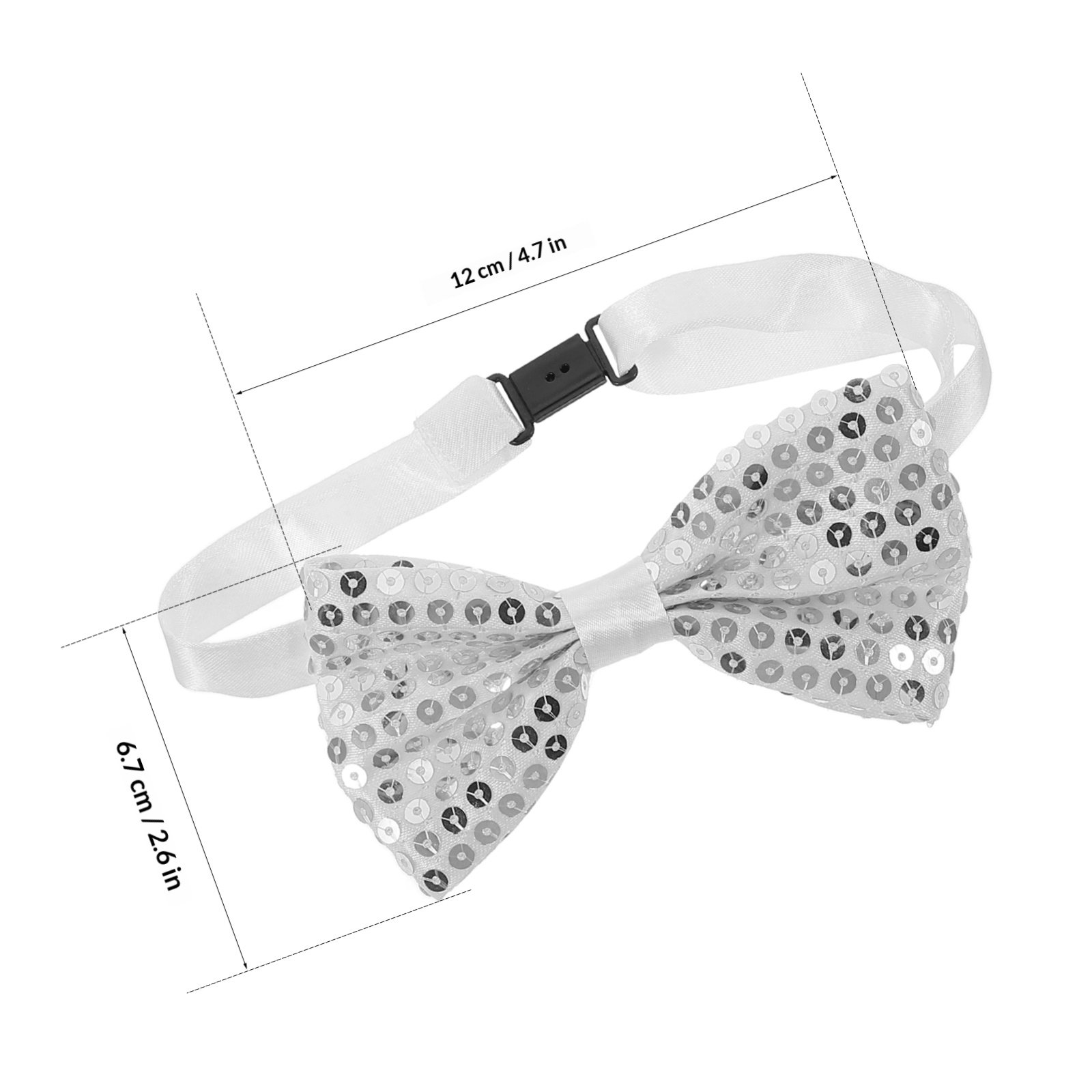 5 قطع من ربطات العنق المزينة ب - مراجعة Bow Tie Pre Tied وسعره